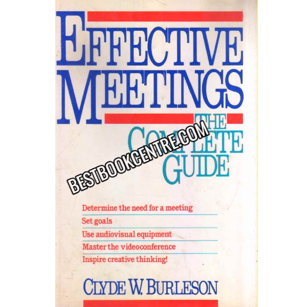 Effective Meetings 