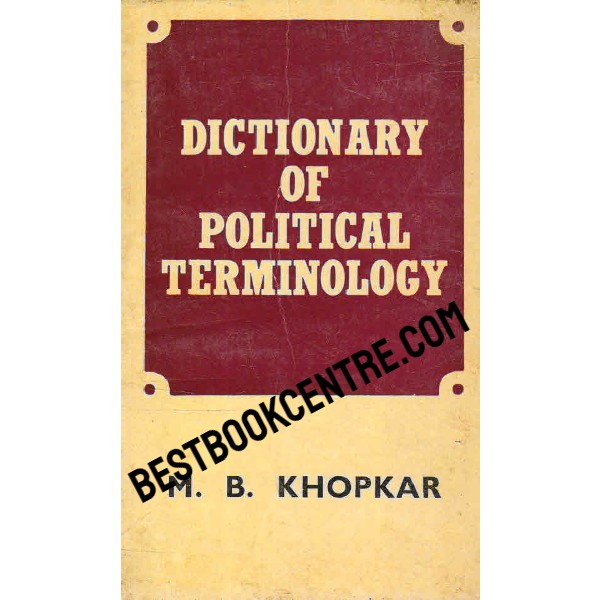 Dictionary of Political Terminology 1st edition