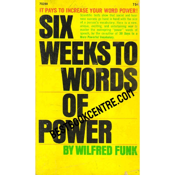 Six Weeks to Words of Power