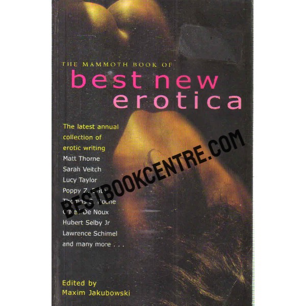 the mammoth book of best new erotica
