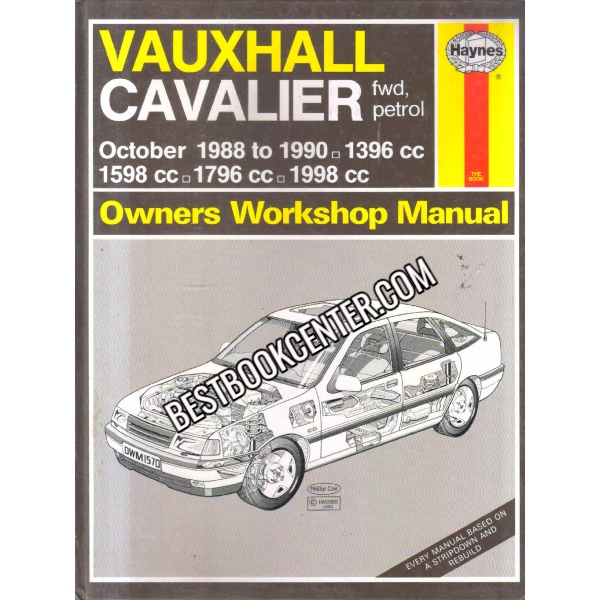 haynes Vauxhall Cavalier (FWD) Petrol Owners Workshop Manual