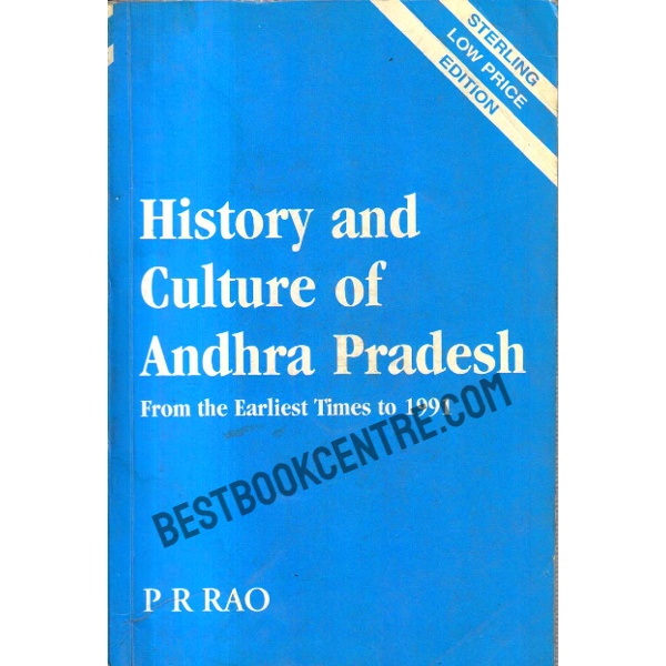 History and Culture of Andhra Pradesh.