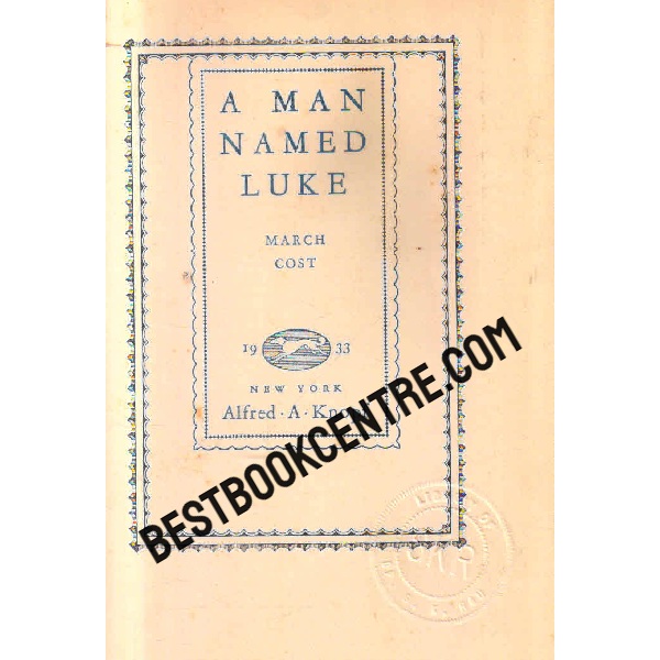 a man named luke 1st edition