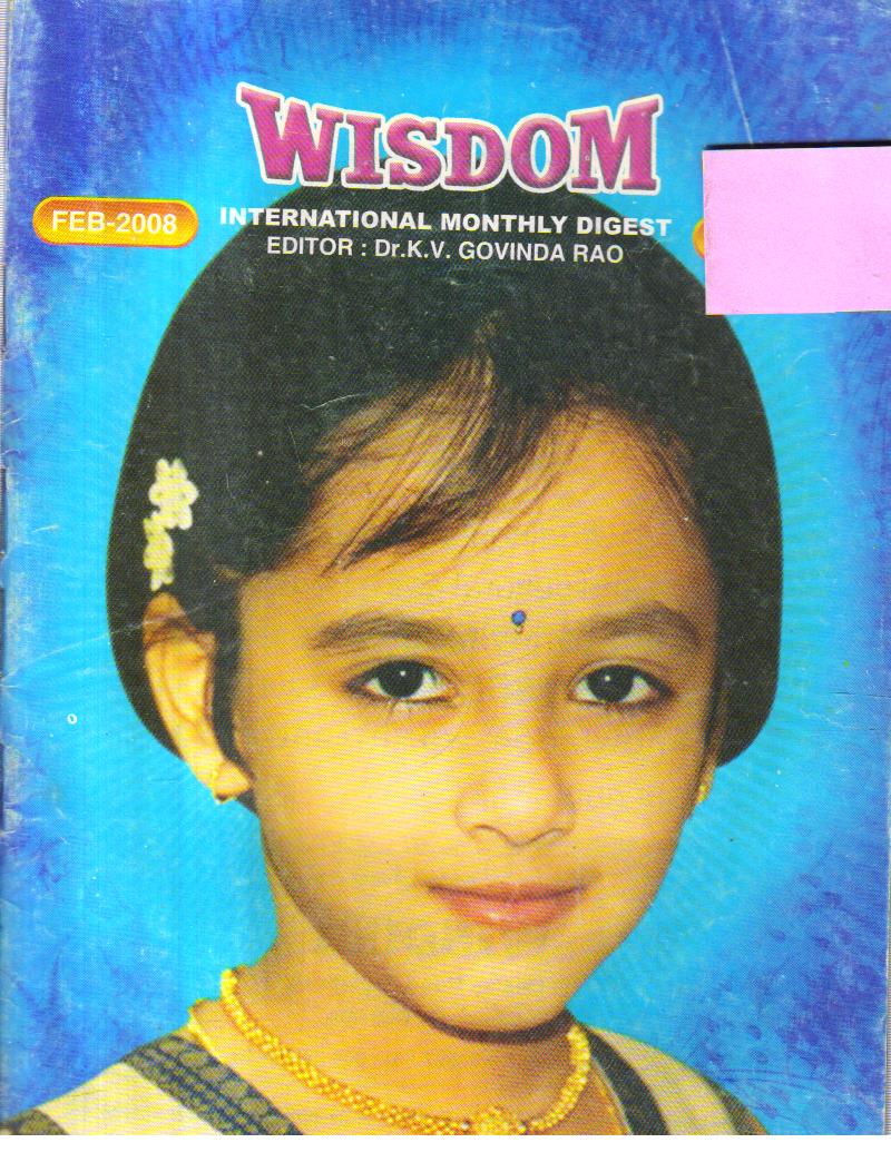 Wisdom International Monthly Digest Feb 2008