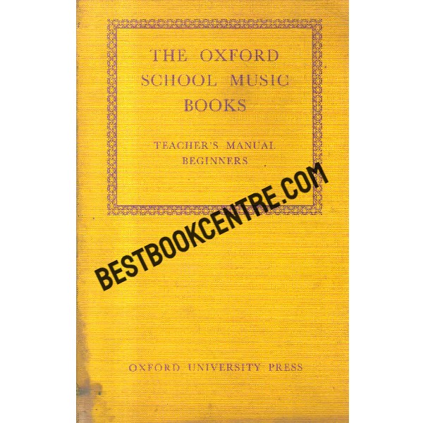 the oxford school music books
