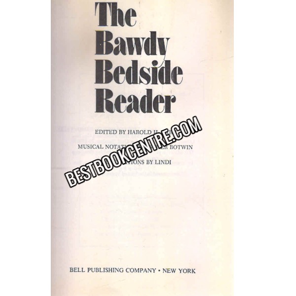 The Bawdy Bedside Reader 1st edition