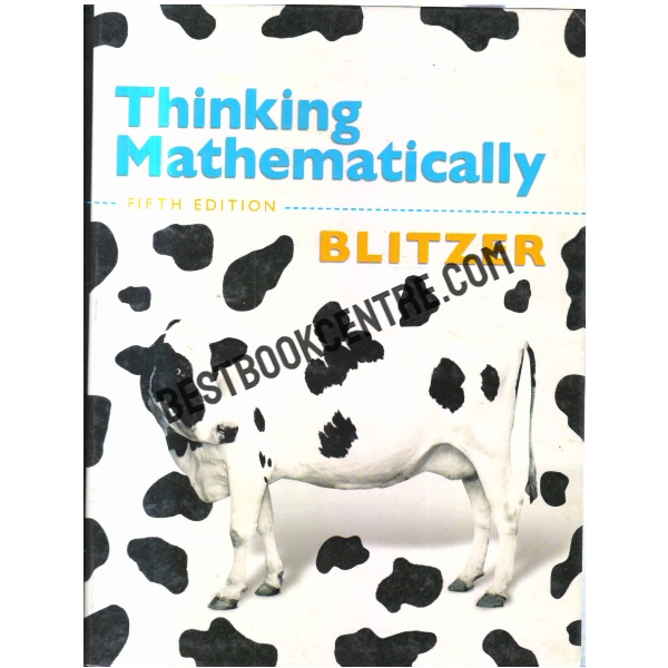 Thinking Mathematically Fifth Edition