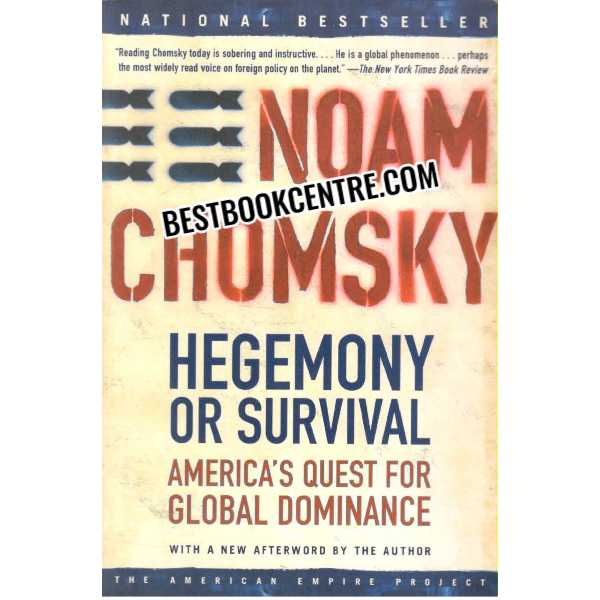 Hegemony or Survival or Chomsky 