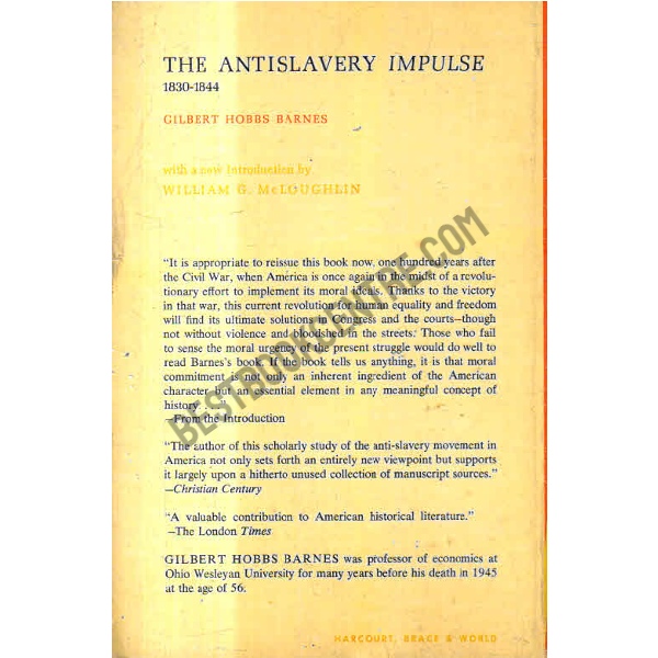 The Anti Slavery Impulse