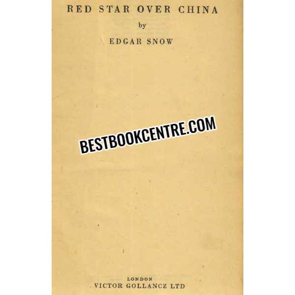 red star over china 