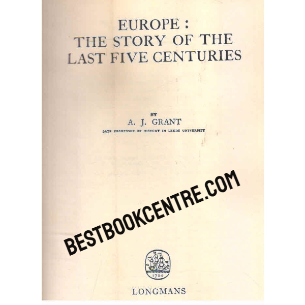 europe the story of the last five centuries