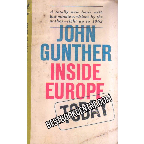 inside europe today john gunther