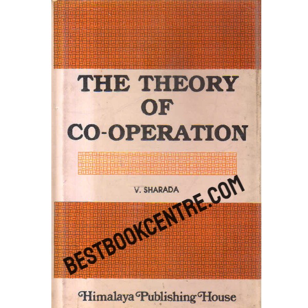 the theory of co operation 1st ediyion