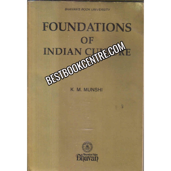 Foundation Of Indian Culture 