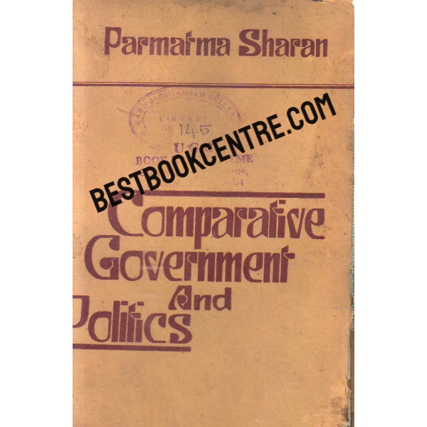 comparative government and politics