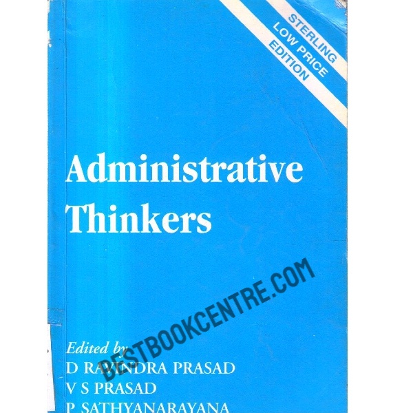 Administrative Thinkers.