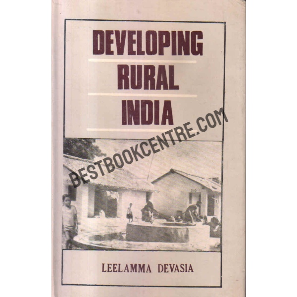 Developing rural india 1st edition