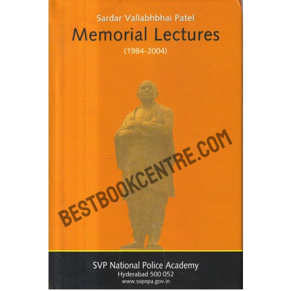 Sardar Vallabhbhai Patel Memorial Lectures