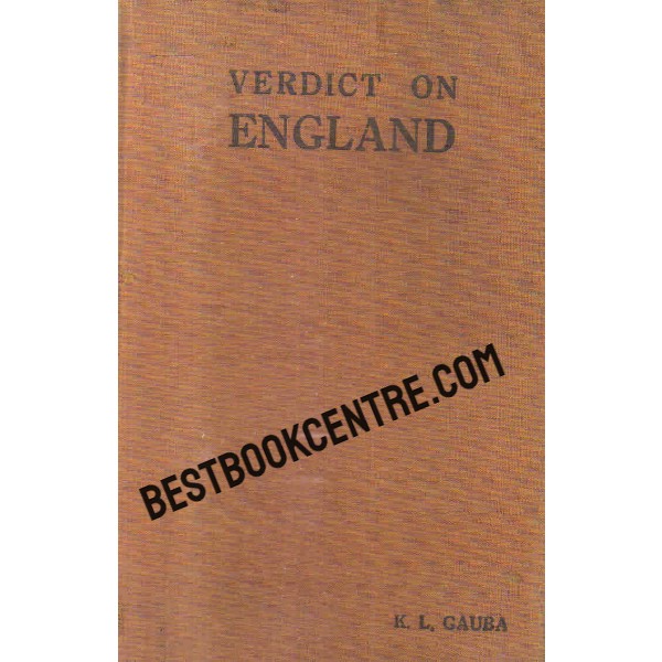 verdict on england