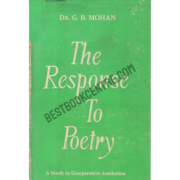 The Response to Poetry