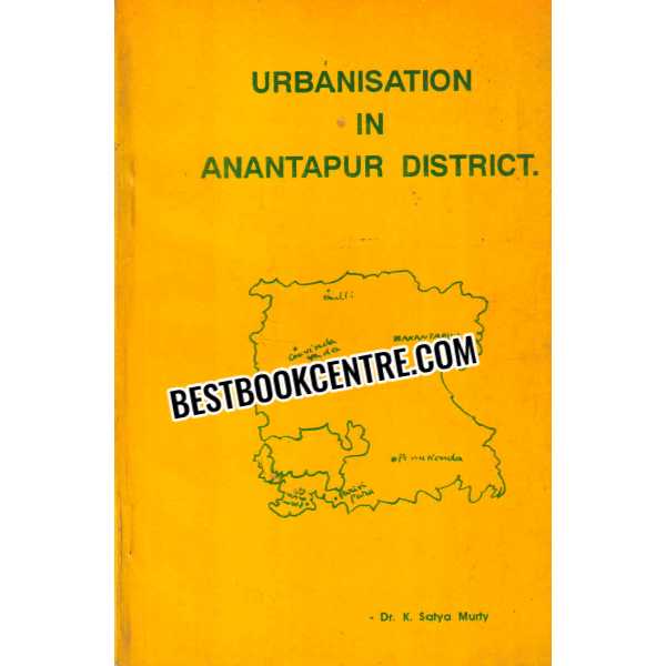 urbanization in Anantapur district 1st edition