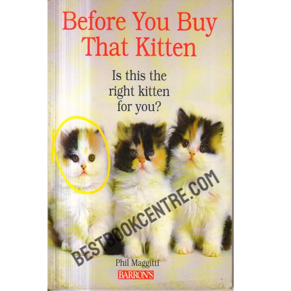 Before You buy that Kitten.