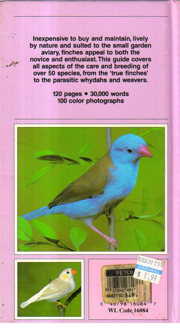 A Birdkeepers Guide to Finches