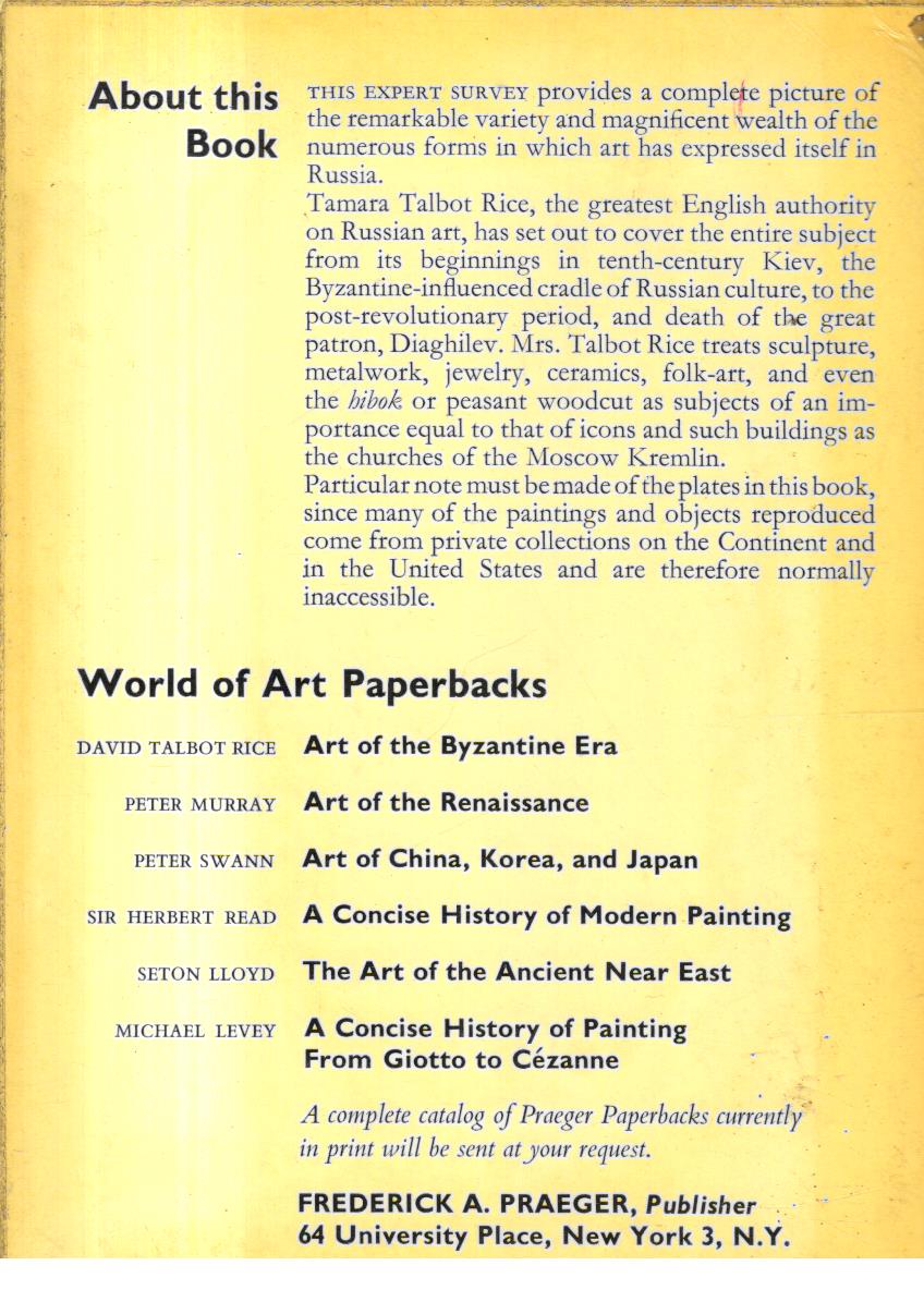 A Concise History of Russian Art