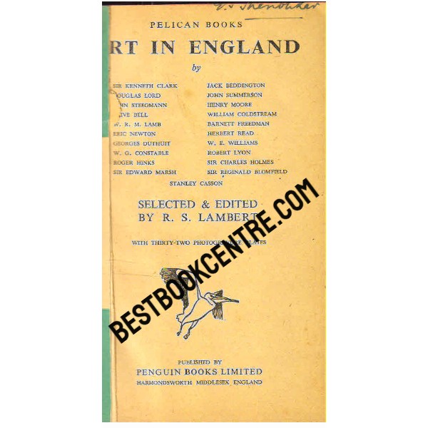 Art in England 1st edition