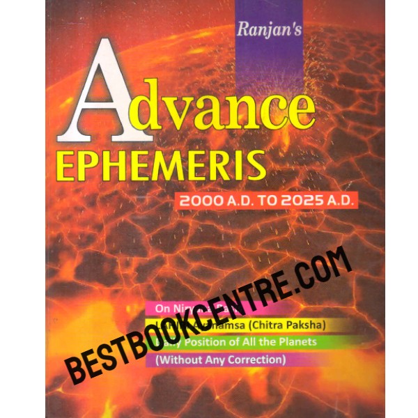 advance ephemeris 2000 ad to 2025 ad