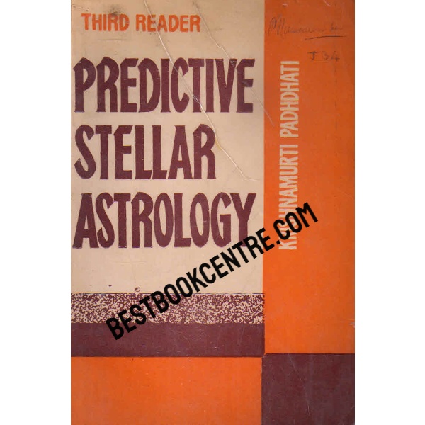 predictive stellar astrology 3rd reader