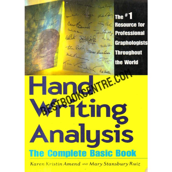 Hand Writing Analysis The Complete Basic Book