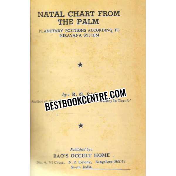 natal chart from the palm 1st edition