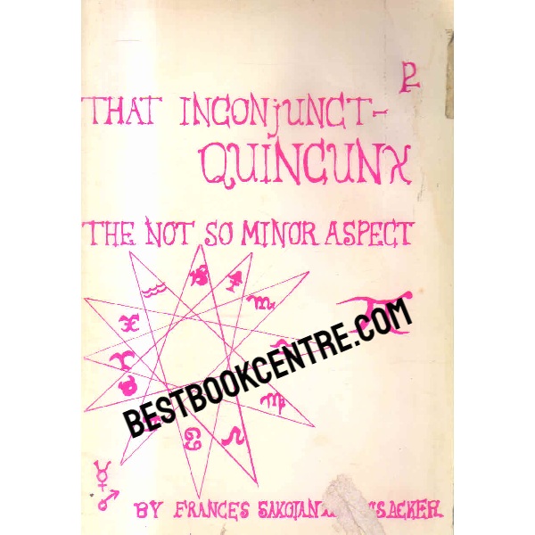 that inconjunct quincux the not so minor aspect