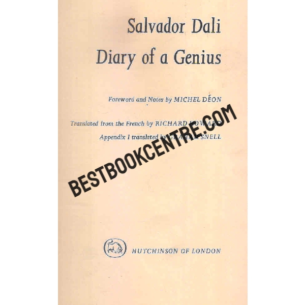 diary of a genius 1st edition