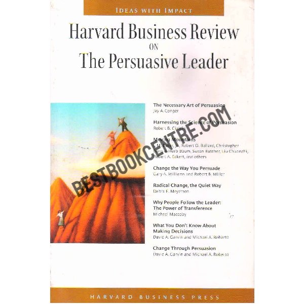 The persuasive leader