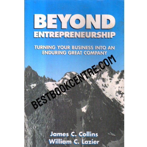 beyond entrepreneurship