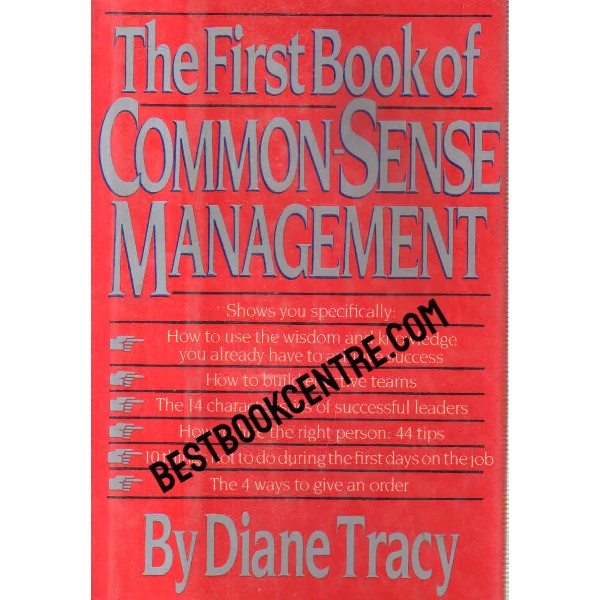 the first book of common sense management 1st edition