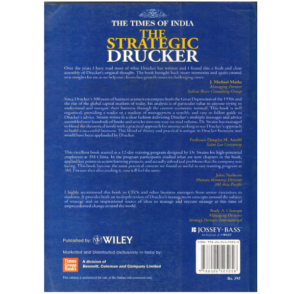 The Strategic Drucker: Growth Strategies and Marketing Insights from the Works of Peter Drucker