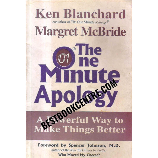 the one minute apology