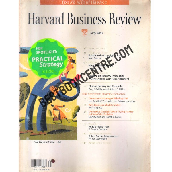 Harvard business review MAY 2002