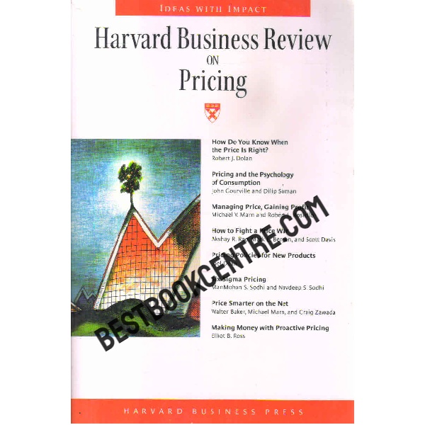 harvard business review on pricing