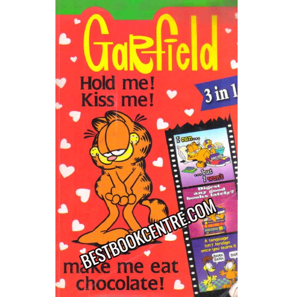 garfield hold me kiss me make me eat chocolate 3 in 1