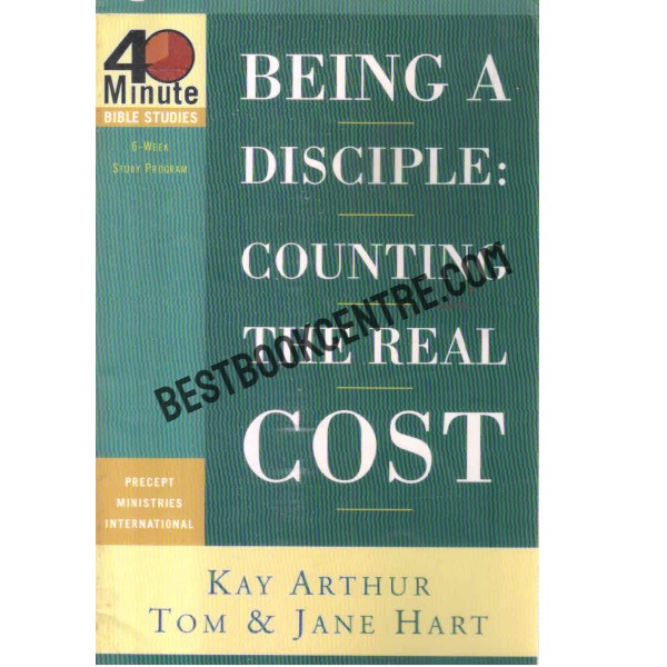 Being a disciple the real cost