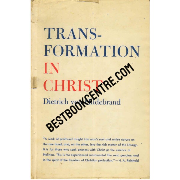 Transformation in Christ