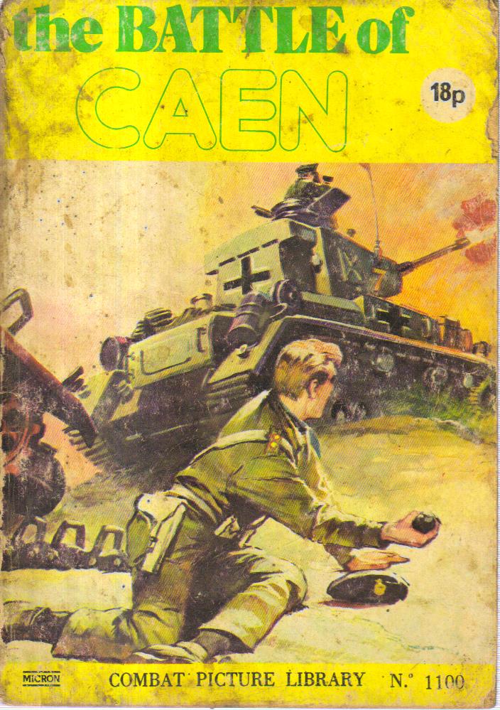 The Battle of Caen. Combat Picture 1100