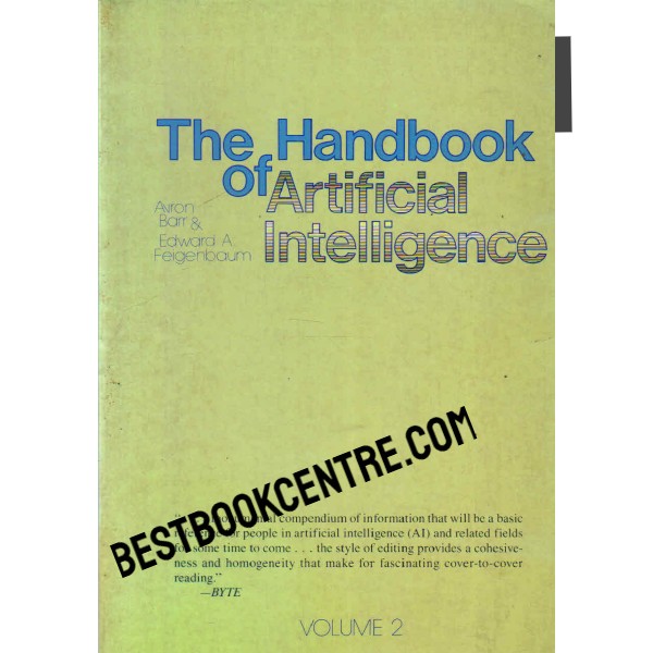 The Handbook of Artificial Intelligence Volume 2