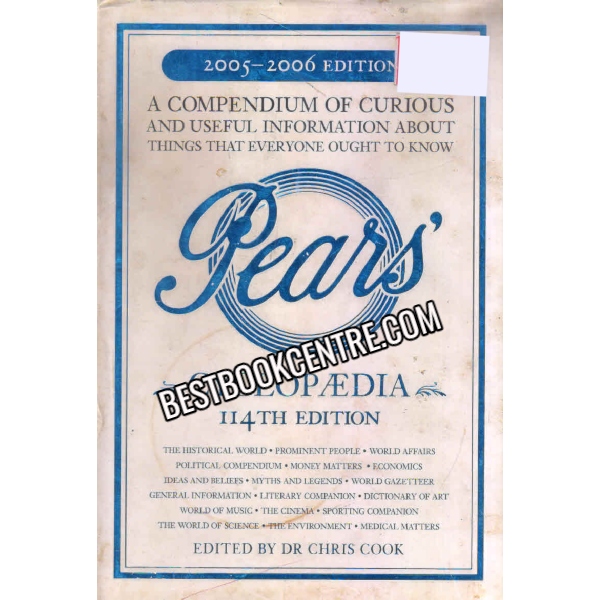 2005 To 2006 Pears Cyclopaedia 114th Edition