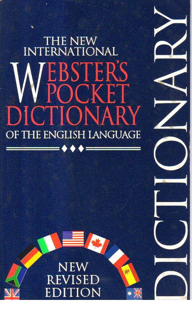 The New International Websters Pocket  Dictionary of the English Language