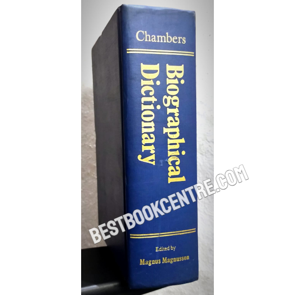 chambers biographical dictionary